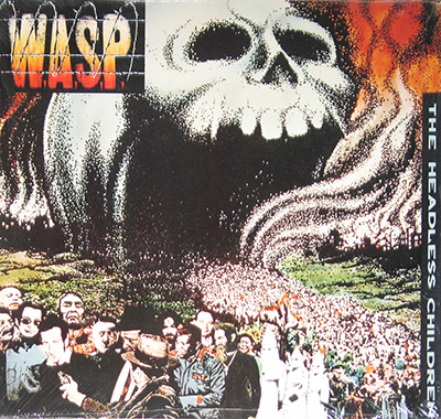 W.A.S.P . - The Headless Children (1989, Germany)  album front cover vinyl record